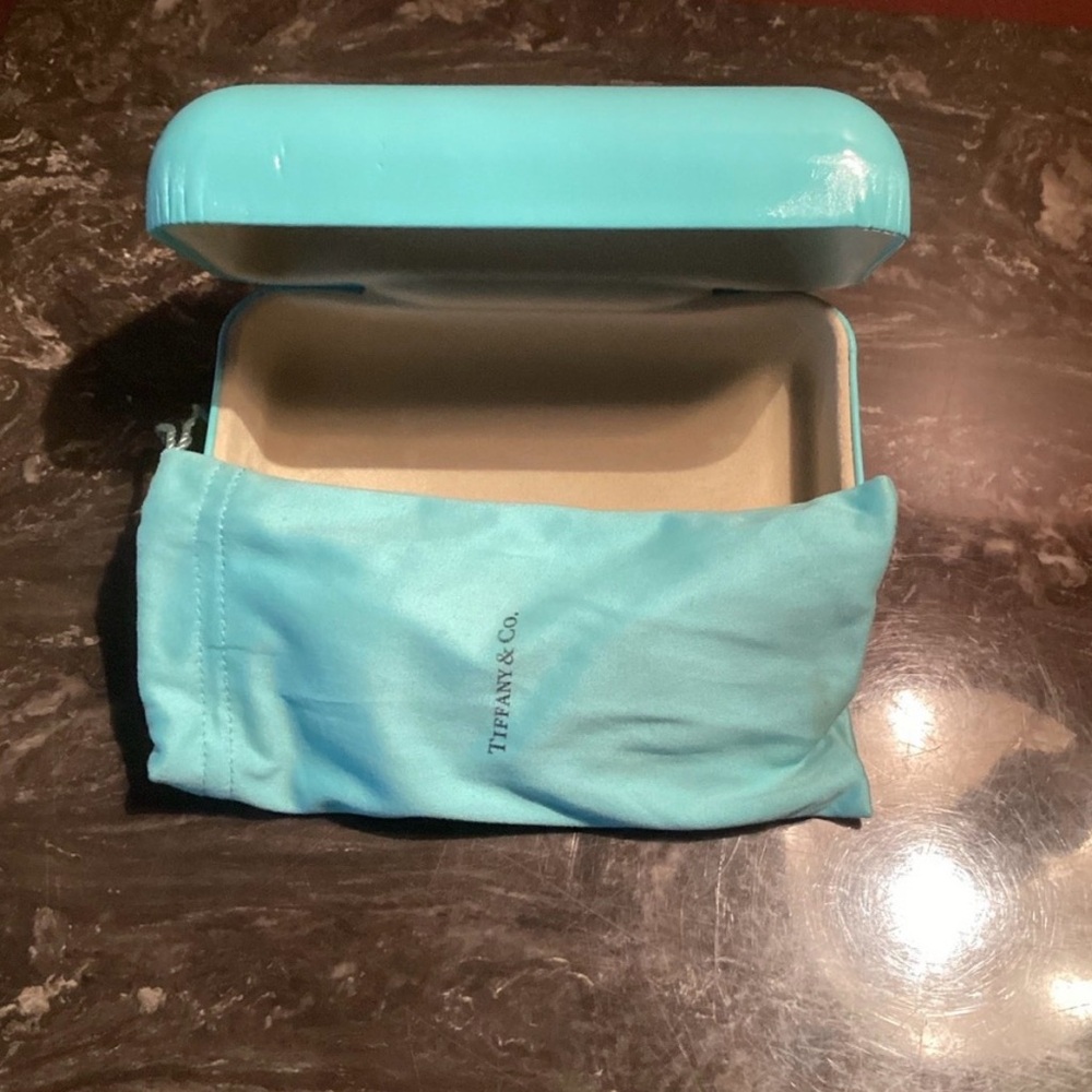 Tiffany & Co. Dark Sunglasses with Black Frame - Picture 5 of 7
